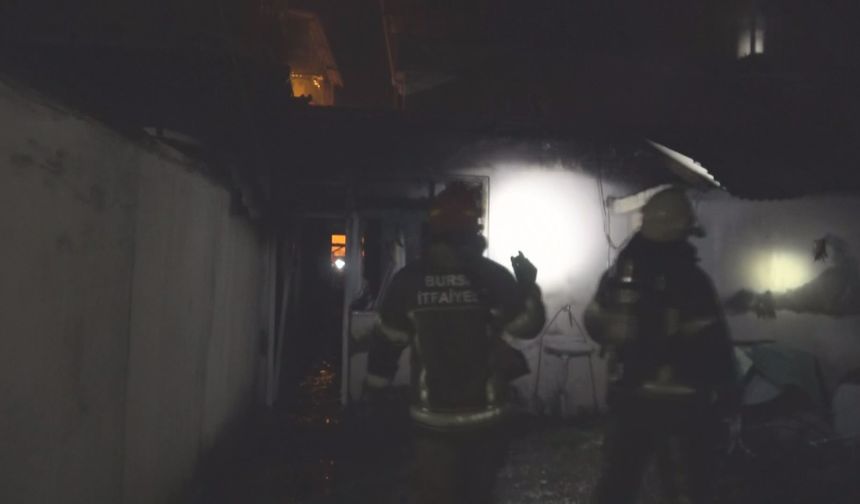 Osmangazi’de Ev Yangını