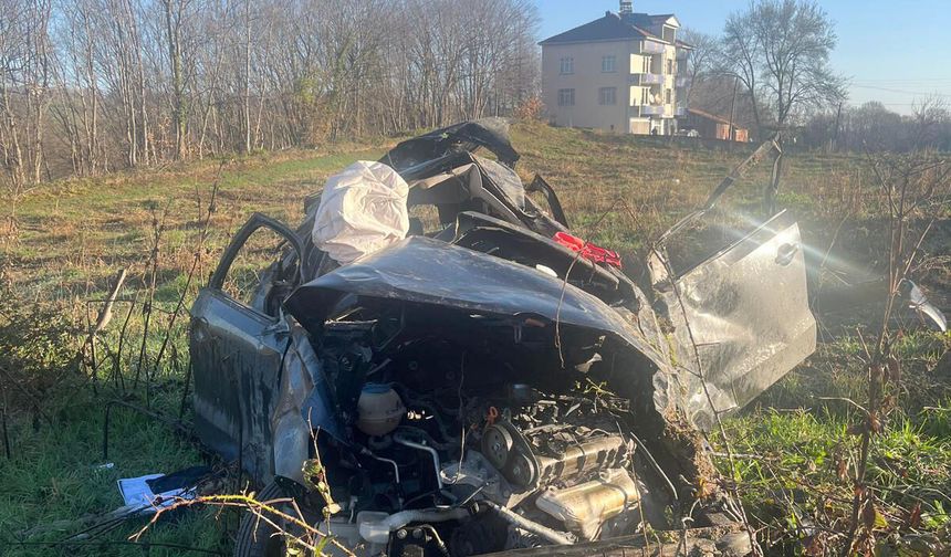 Samsun'da feci kaza: 1 ölü!