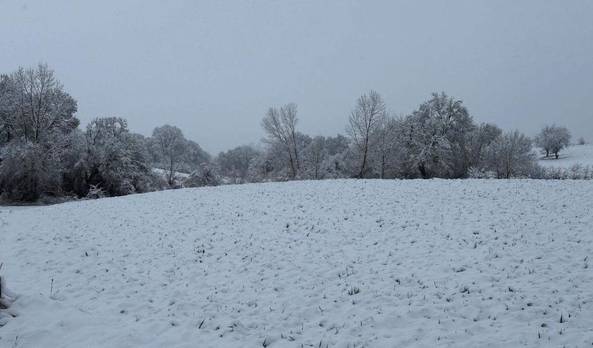 Tekirdağ beyaza büründü