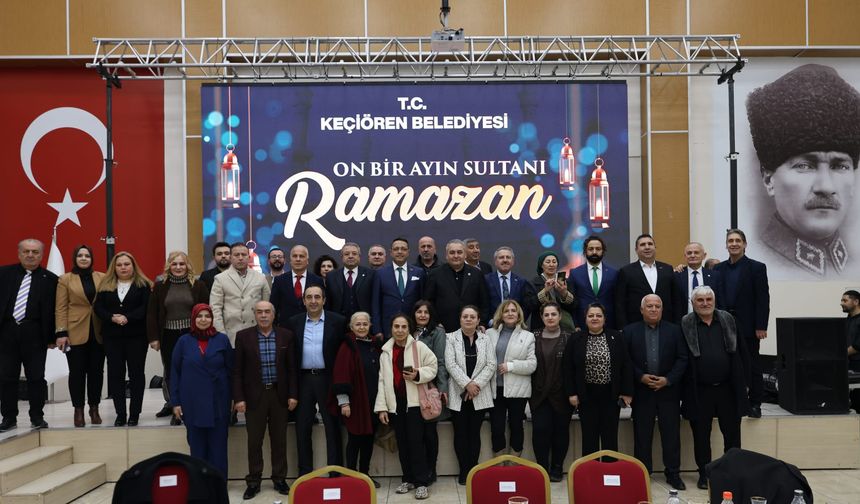 Keçiören’de Kırıkkaleliler İftarda Buluştu