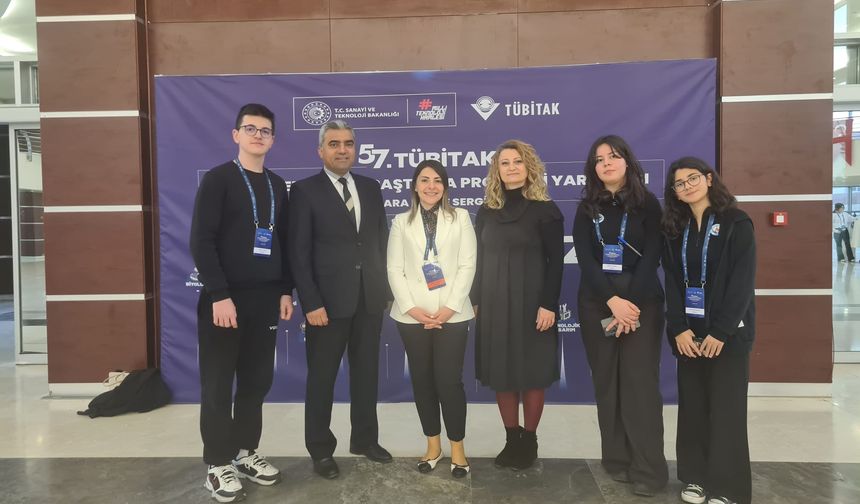 TUBİTAK Bölge Finali'nde Hacı Ömer Tarman İmzası!