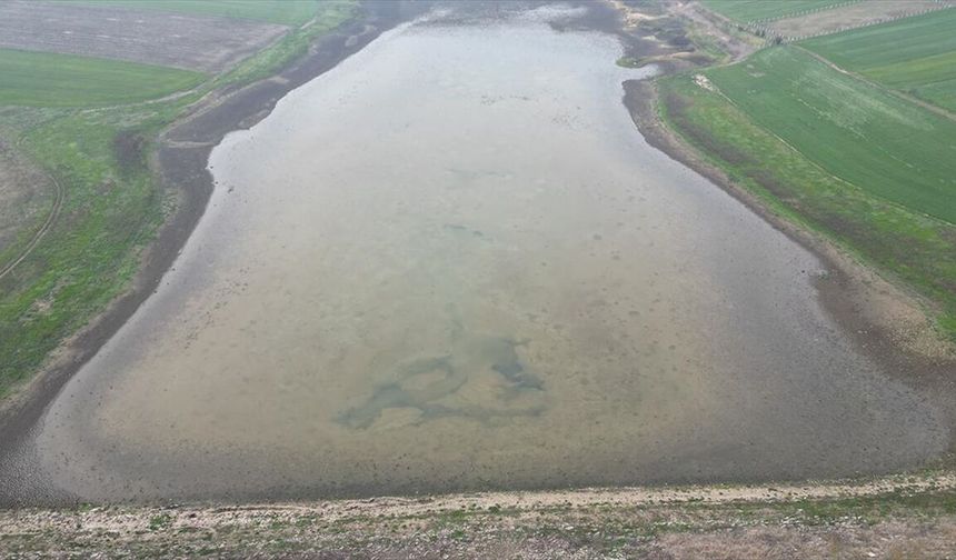 Tekirdağ Muratlı’da Kuruyan Gölet Yağışlarla Yeniden Doldu
