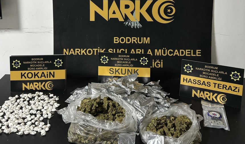 Bodrum’da Uyuşturucu Operasyonu: 3 Şüpheli Tutuklandı