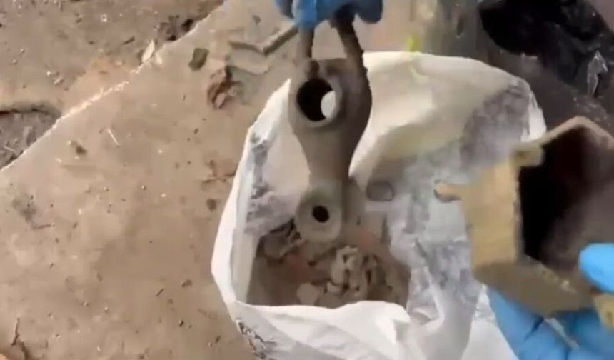 Gaziantep'te tarihi eser operasyonu yapıldı!