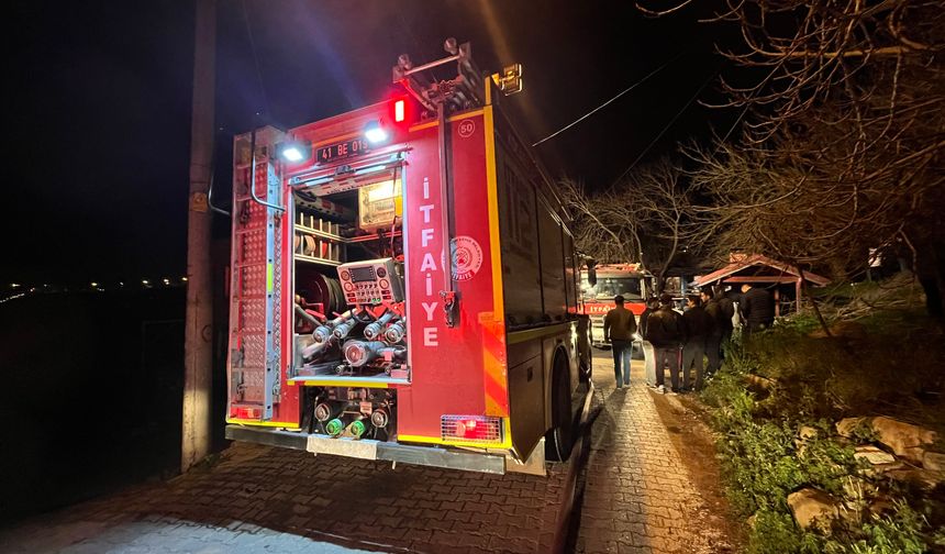 İzmit’te Ev Yangını: 1 Ölü