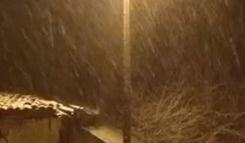 Kütahya'nın yüksek kesimleri beyaz gelinliği giydi