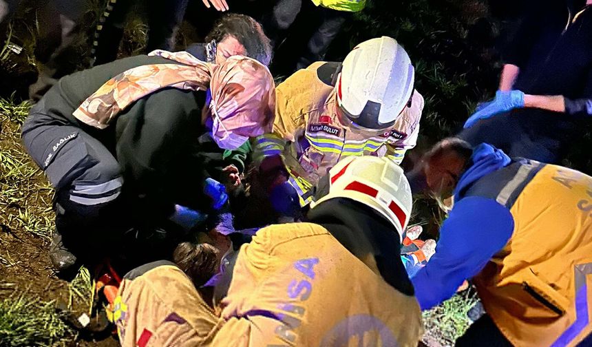 Otomobil takla attı, 1 ölü!