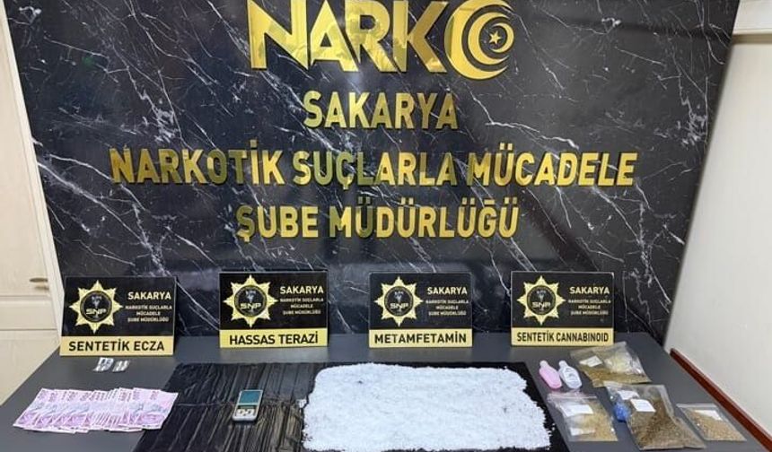 Sakarya'da uyuşturucu operasyonu