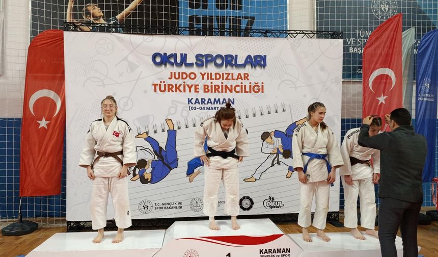Altındağlı judocular Türkiye Şampiyonası’nda madalyaları topladı