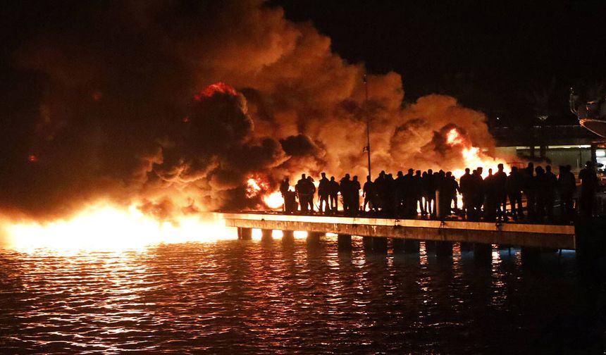 Bodrum Yalıkavak'ta Yangın!