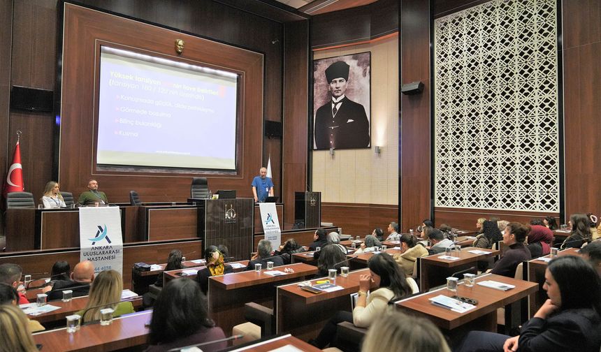 Keçiören’de sağlıklı yaşam için farkındalık semineri