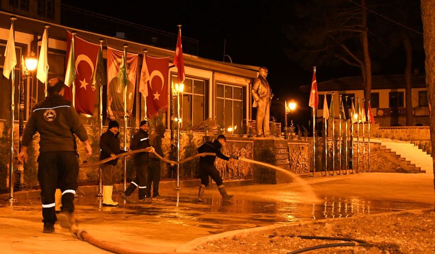 Kalecik’te Bayram Öncesi Temizlik