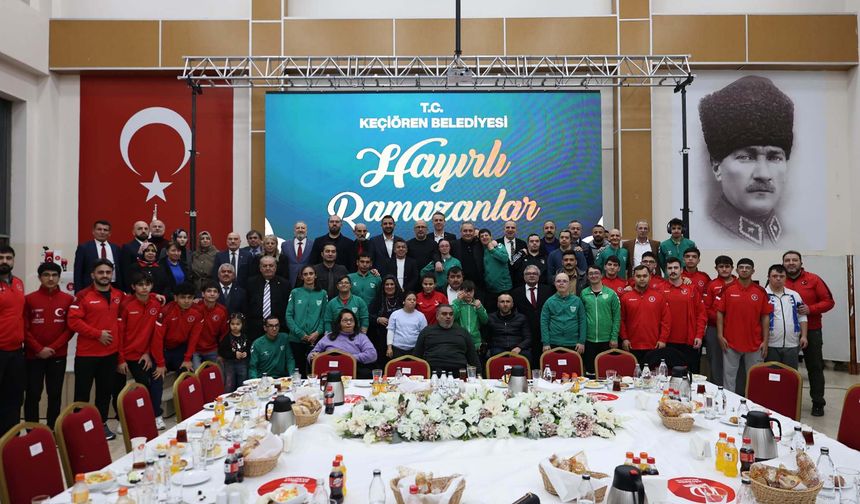 Keçiören’de Ramazan Bereketi 450 Bin Kişiyi Aynı Sofrada Buluşturdu