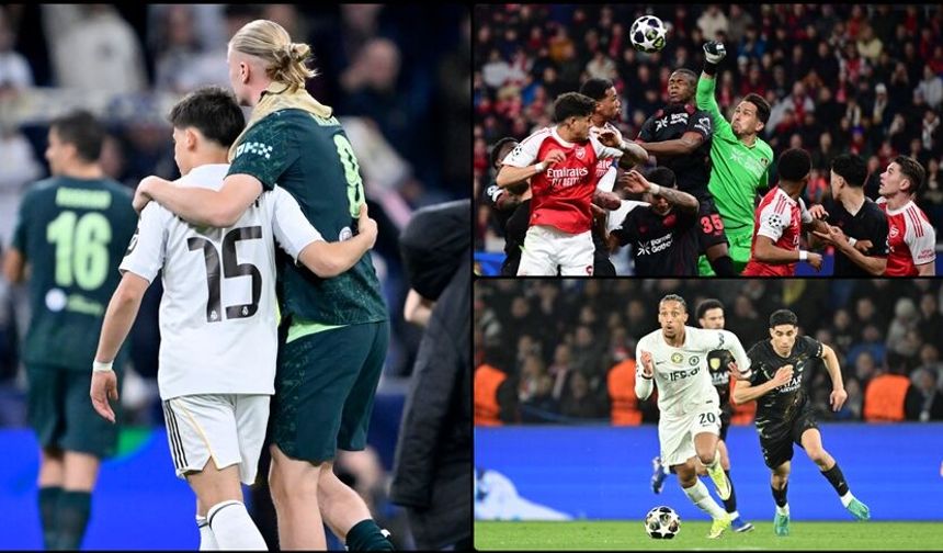 Şampiyonlar Ligi Son 16 Turunda İlk Perde Kapandı