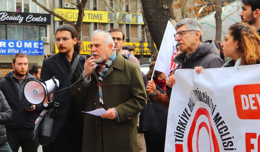 THTM’den Milli Eğitim Bakanlığı önünde basın açıklaması