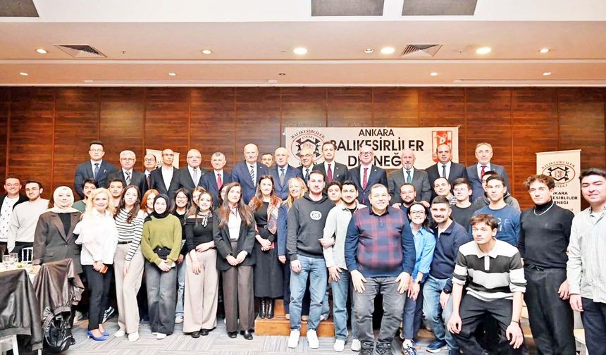 Ankara Balıkesirliler Derneği’nden iftar buluşması