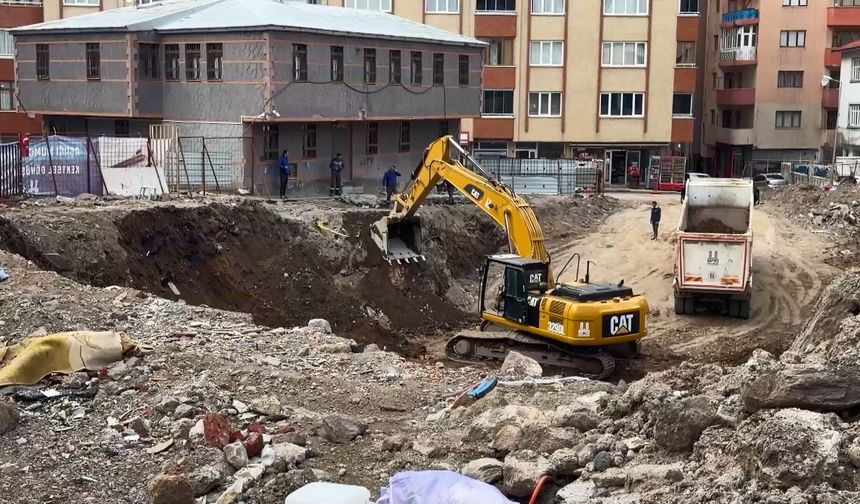 Erzurum’da İnşaat Kazısı Sırasında Doğal Gaz Borusu Patladı