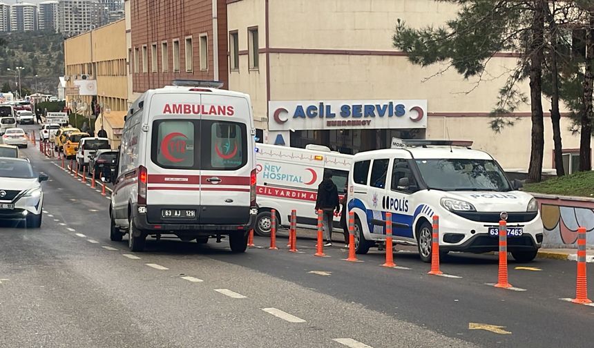 Şanlıurfa'da başına tuğla düşen işçi ağır yaralandı
