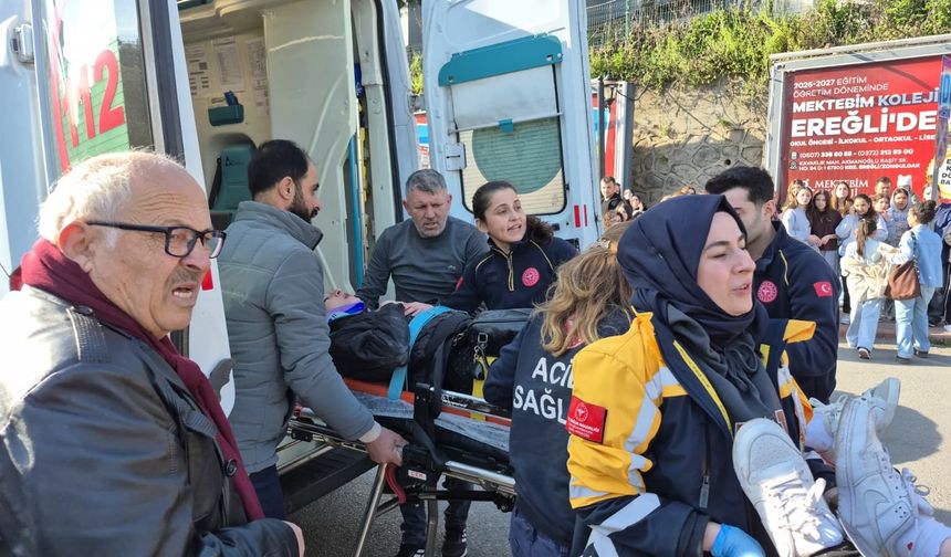 Zonguldak'ta feci kaza: 2 yaralı