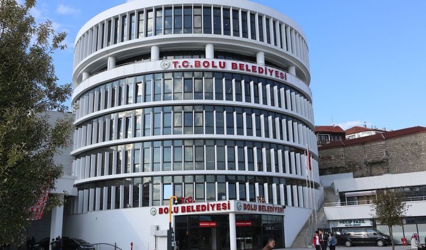 Bolu Belediyesi'ne Yeni Operasyon!