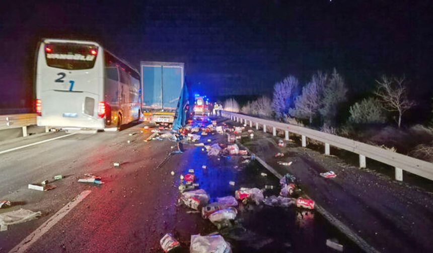 Konya’nın Akşehir ilçesinde traktör devrildi: 1 yaralı