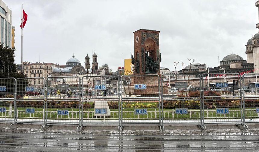 1 Mayıs’ta Taksim Meydanı Kapatıldı! İstanbul’da Yoğun Güvenlik Önlemi