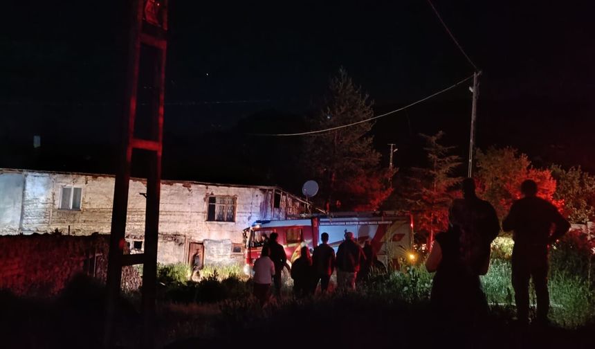 Ankara Çubuk’ta Korkutan Yangın