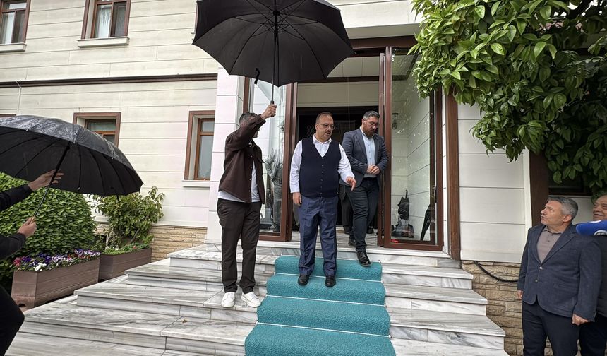 Ankara Valiliği’ne Atanan Yakup Canbolat Aydın’a Veda Etti