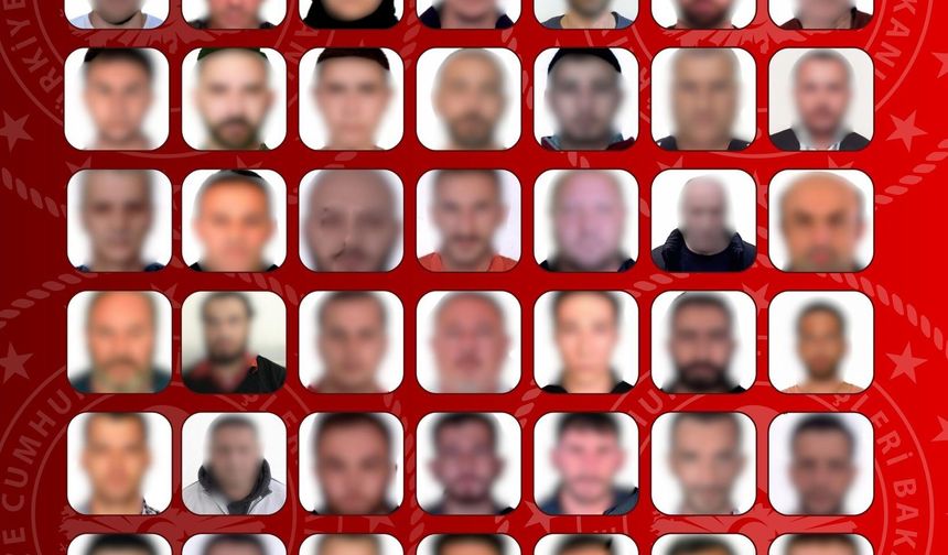 Kırmızı bültenle aranan 48 suçlu, Türkiye'ye getirildi