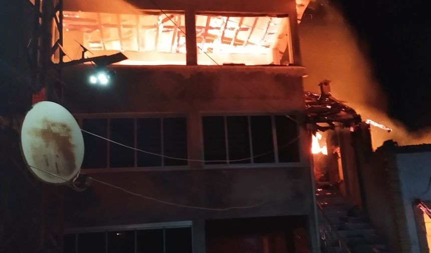 Ordu'da yayladaki yangında 3 ev yandı