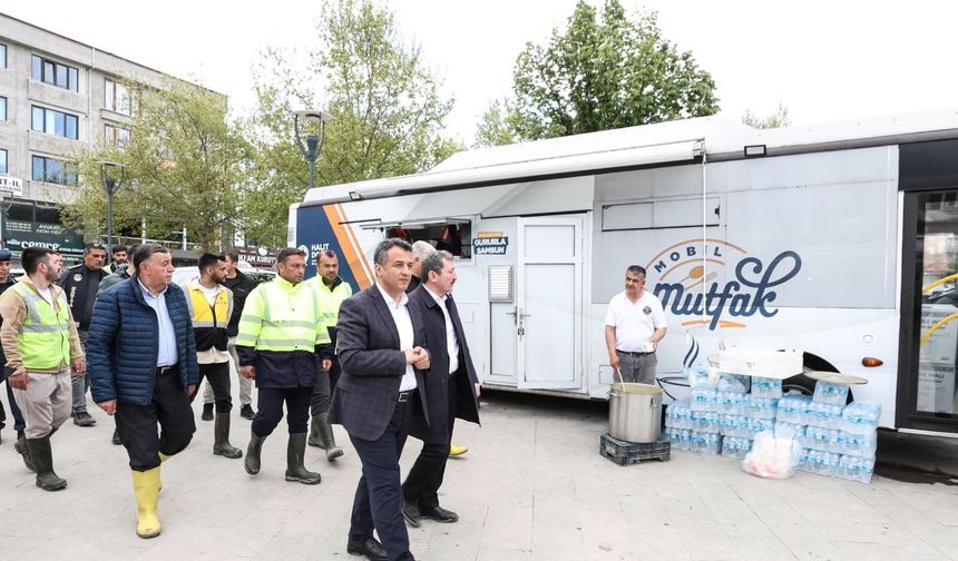 Samsun Selinde 137 İhbar: Çok Sayıda Ev ve Araç Su Altında Kaldı