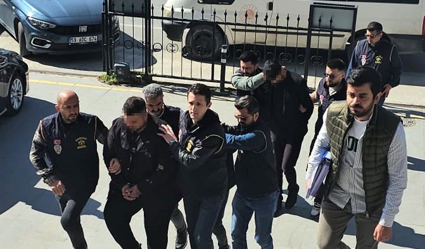 Tekirdağ'da telefon dolandırıcıları kamerada