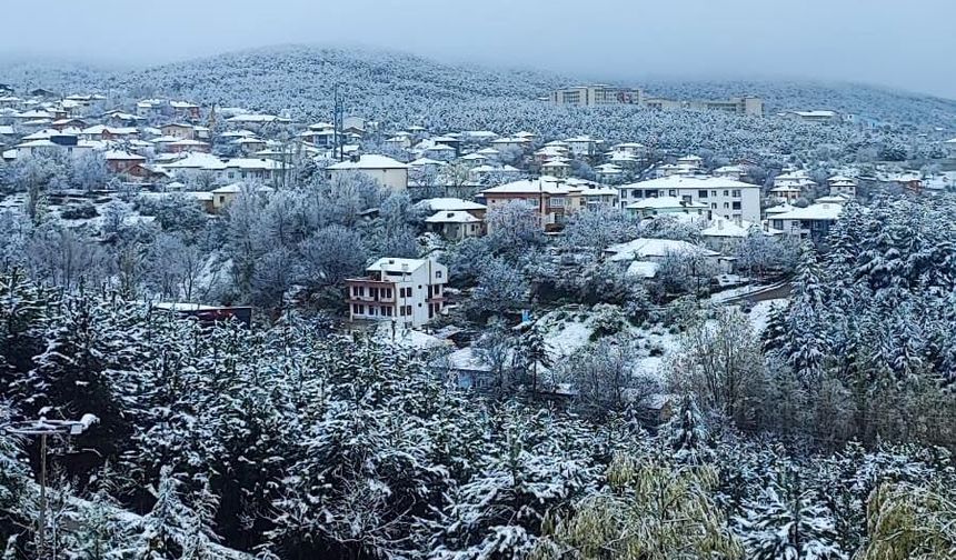 Yozgat'ta Mayıs ayında kar
