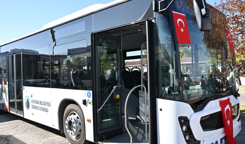 Altındağ’da öğrencilere ulaşım desteği: Ücretsiz servis dönemi başladı