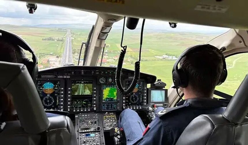 Ankara’da Bayram Trafiğine Helikopterli Denetim!