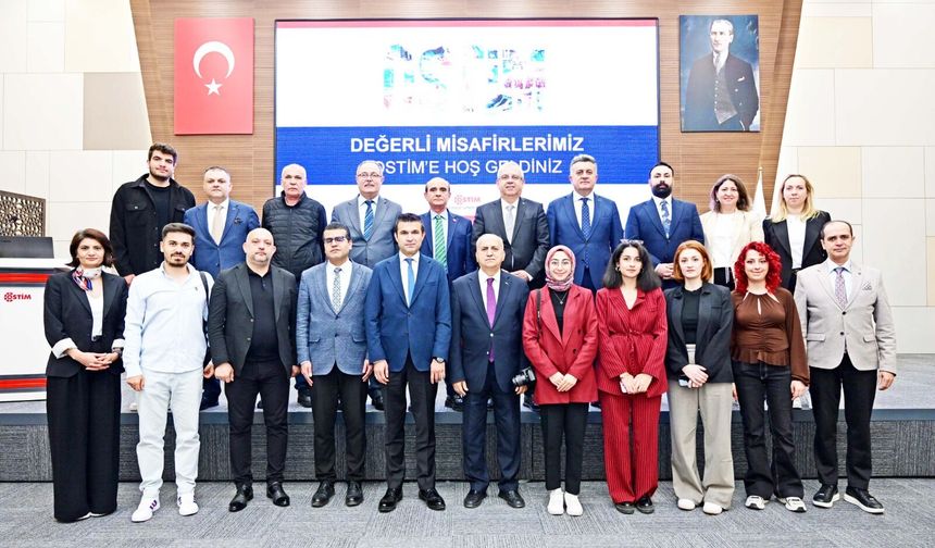 Başkentin sanayi üssü Ostim OSB’yi Ankara medyası yerinde inceledi