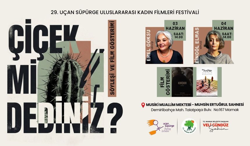 Uçan Süpürge Kadın Filmleri Festivali 28 Yıl Sonra Yeniden Mamak'ta