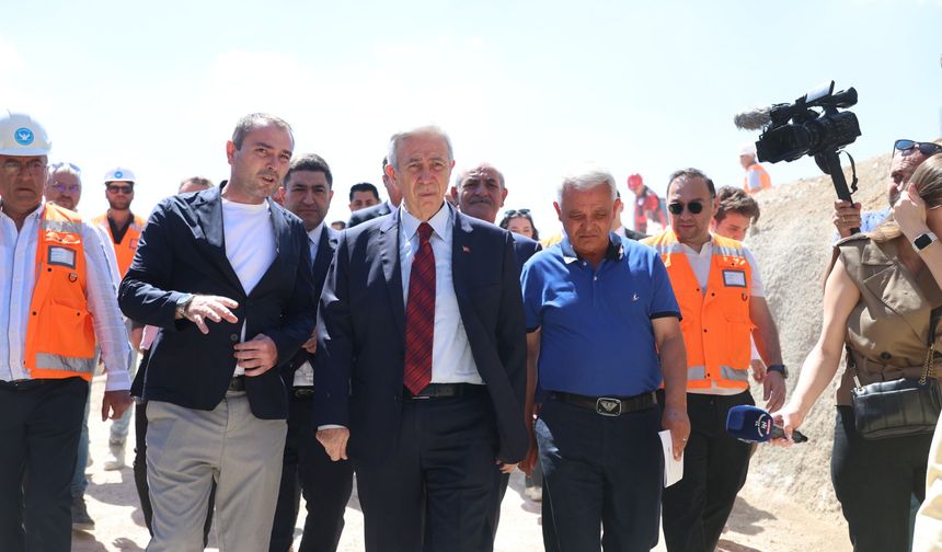 Mamak Metrosu'nda Çalışmalar Hız Kesmeden Sürüyor