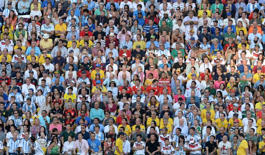22 Dünya Kupası'nda 43,9 milyon seyirci