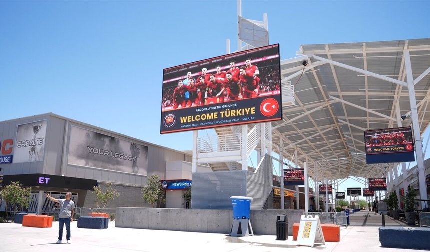 “Welcome Türkiye” Mesajı: Milli Takım ABD Kampında