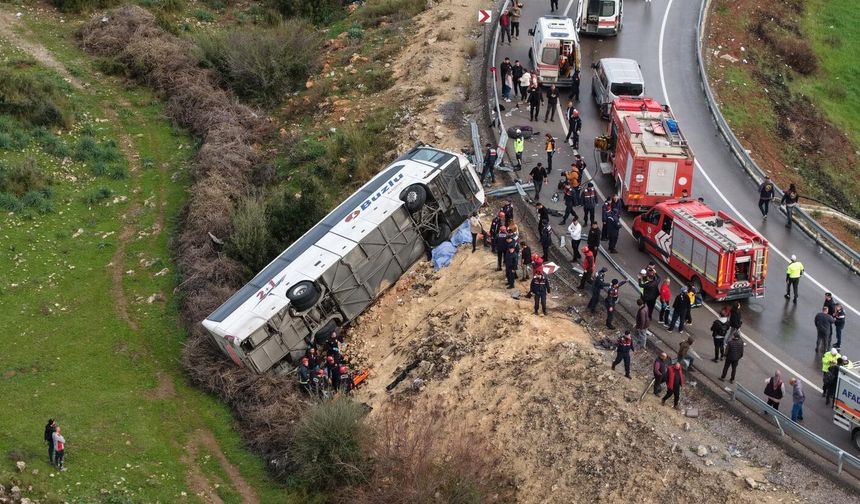 10 kişinin öldüğü otobüs kazasında şoför kusurlu