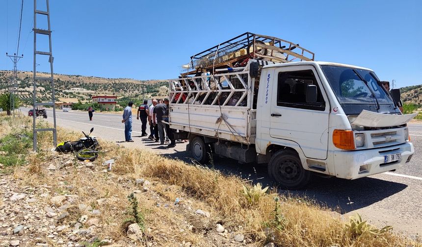 Adıyaman'da feci kaza; 1 ölü, 1 yaralı