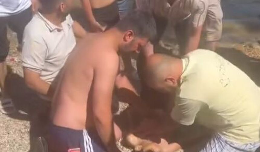 Boğulma tehlikesi geçiren çocuk, tedaviye alındı
