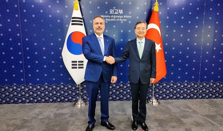 Dışişleri Bakanı Fidan, Güney Kore'de