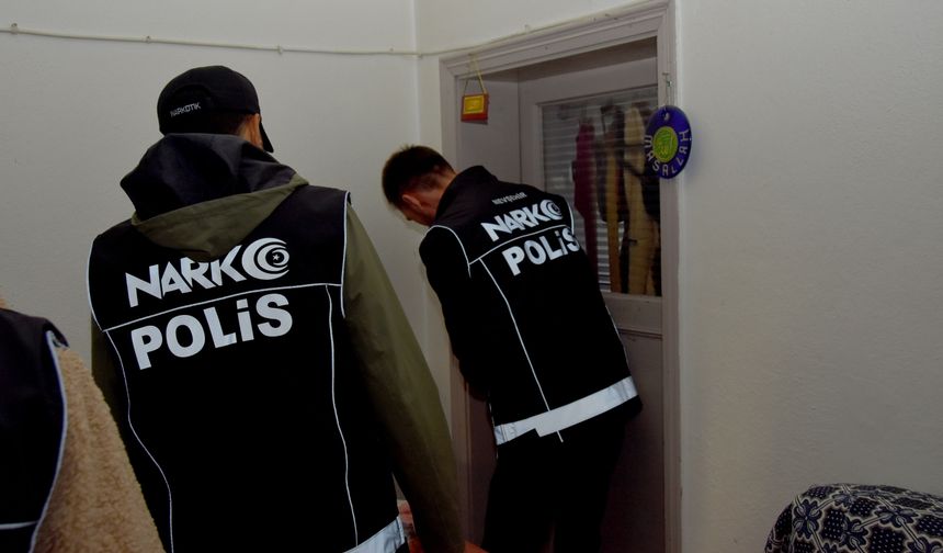 Nevşehir'de uyuşturucu operasyonu