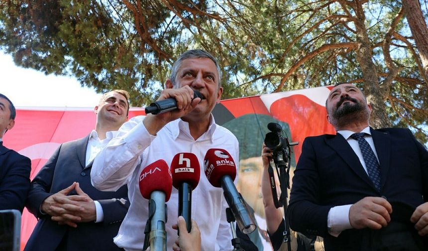 Özgür Özel: "Yeni bir siyaseti müjdeliyoruz"