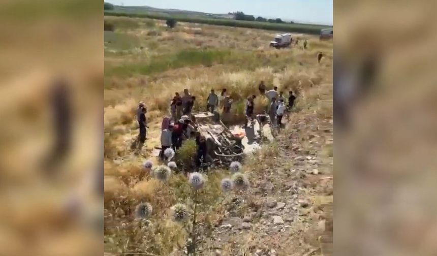 Şanlıurfa'da feci kaza; 1 ölü, 4 yaralı