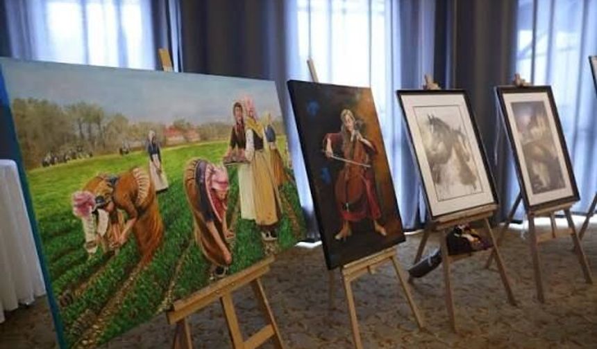 Çankaya’da Kursiyerlerin Eserleri Sanatseverlerle Buluştu