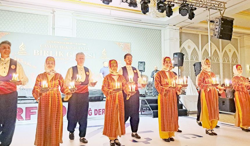 Çayda Çıra Işığında Ankara’da Elazığ Buluşması