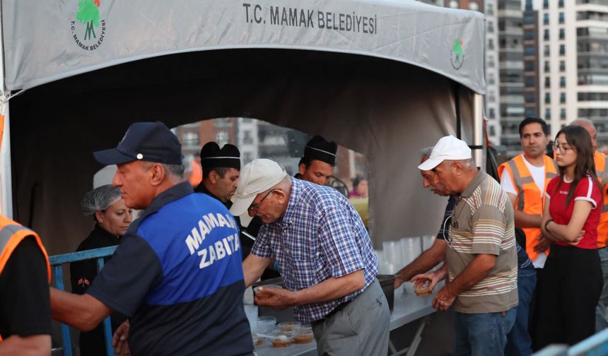 Mamak'ta aşure etkinliğinde birlik ve dayanışma mesajı